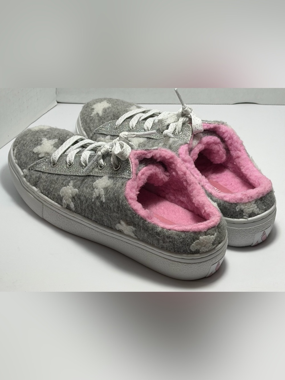 Skechers Goldie Generation Cozy Star Mule Sneakers Sz 6